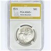 Image 1 : 1925 Stone Mountain Half Dollar PGA MS65+