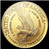 Image 2 : 1986-W US Commem .25oz Gold $5 SUPERB GEM BU