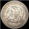 Image 2 : 1875 Seated Liberty Half Dollar NICELY CIRCULATED