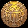 Image 1 : 1869 Two Cent Piece NEARLY UNCIRCULATED