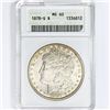 Image 1 : 1878-S Morgan Silver Dollar ANACS MS60