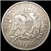 Image 2 : 1873-S Arws Seated Liberty Half Dollar CLOSELY UNC