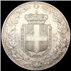 Image 2 : 1873 Italy Silver 5 Lire CLOSELY UNCIRCULATED