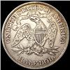 Image 2 : 1870 Seated Liberty Half Dollar NEARLY UNCIRCULATE
