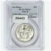 Image 1 : 1936-D San Diego Half Dollar PCGS MS65