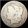 Image 1 : 1893-CC Morgan Silver Dollar NICELY CIRCULATED