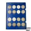 Image 1 : 1907-1915 Barber Half Dollar Book (17 Coins)
