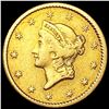 Image 1 : 1850 Rare Gold Dollar NEARLY UNCIRCULATED