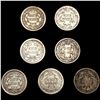 Image 2 : (7) Seated Liberty Dimes (1841, 1845, 1857, 1868,