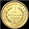Image 2 : 1853 Rare Gold Dollar UNCIRCULATED