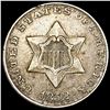 Image 1 : 1852 Silver Three Cent NEARLY UNCIRCULATED