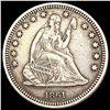 Image 1 : 1861 Seated Liberty Quarter NEARLY UNCIRCULATED