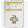 Image 1 : 1886 Nickel Three Cent PGA PR64