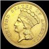 Image 1 : 1854 $3 Gold Piece UNCIRCULATED