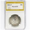 Image 1 : 1818/7 Capped Bust Half Dollar PGA AU55