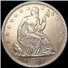 Image 1 : 1858 Seated Liberty Half Dollar UNCIRCULATED
