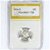 Image 1 : 1934-D Mercury Silver Dime PGA MS67+ FSB