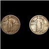Image 1 : (2) Standing Liberty Quarters (1917-D, 1918-S) NI