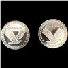 Image 2 : (2) 2010 1/4oz Standing Liberty Rounds UNCIRCULATE