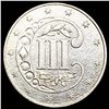 Image 2 : 1861 Silver Three Cent UNCIRCULATED