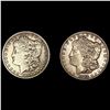 Image 1 : (2) Morgan Silver Dollars (1899-S, 1902) NICELY C