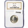 Image 1 : 1946 Washington Silver Quarter NGC MS66