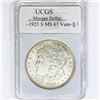 Image 1 : 1921-S Morgan Silver Dollar UCGS MS67