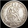 Image 1 : 1876 Seated Liberty Dime NEARLY UNCIRCULATED