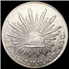 Image 1 : 1887 Mexico Silver 8 Reales CLOSELY UNCIRCULATED