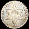 Image 1 : 1860 Silver Three Cent CLOSELY UNCIRCULATED