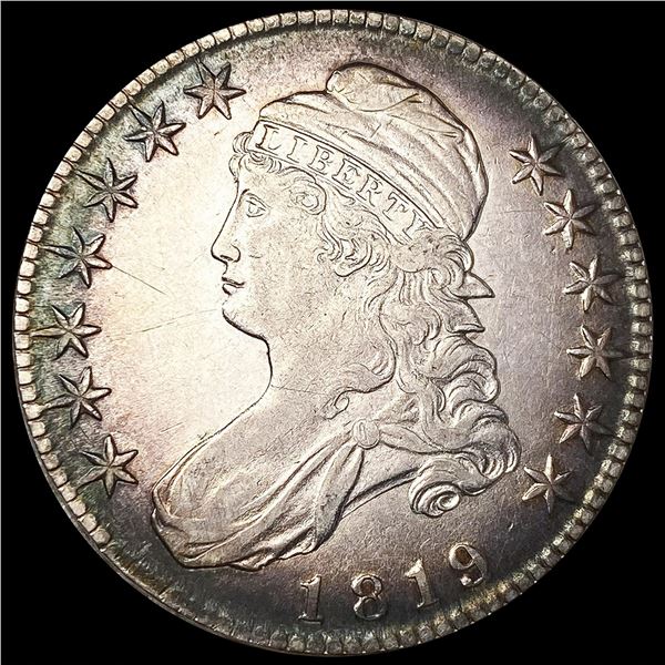 1819 Capped Bust Half Dollar CLOSELY UNCIRCULATED