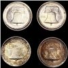 Image 2 : (4) 1926 Sesquicentennial Half Dollars CLOSELY UNC