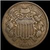 Image 2 : 1864 Sm Date Two Cent Piece CLOSELY UNCIRCULATED