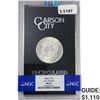 Image 1 : 1884-CC Morgan Silver Dollar NGC MS63 GSA