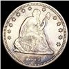 Image 1 : 1877-CC Seated Liberty Quarter CLOSELY UNCIRCULATE