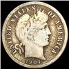 Image 1 : 1904-S Barber Dime NICELY CIRCULATED