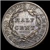 Image 2 : 1809 9/Invo 9 Classic Head Half Cent NICELY CIRCUL