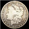 Image 1 : 1891-CC Morgan Silver Dollar NICELY CIRCULATED