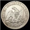 Image 2 : 1857 Seated Liberty Half Dollar CLOSELY UNCIRCULAT