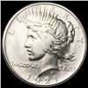 Image 1 : 1921 Silver Peace Dollar LIGHTLY CIRCULATED