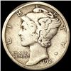 Image 1 : 1921-D Mercury Dime LIGHTLY CIRCULATED