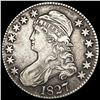 Image 1 : 1827 Sq Base 2 Capped Bust Half Dollar LIGHTLY CIR