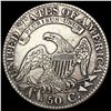Image 2 : 1827 Sq Base 2 Capped Bust Half Dollar LIGHTLY CIR