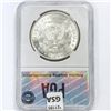 Image 2 : 1883-CC Morgan Silver Dollar PGA MS65