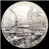 Image 1 : 2022 US Marine Corp 2.5oz Silver Round SUPERB GEM