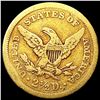 Image 2 : 1843 $2.50 Gold Quarter Eagle NICELY CIRCULATED