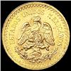 Image 2 : 1945 Mexico .0603oz Gold 2 1/2 Pesos UNCIRCULATED