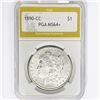 Image 1 : 1890-CC Morgan Silver Dollar PGA MS64+