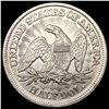 Image 2 : 1853 Arws & Rays Seated Liberty Half Dollar UNCIRC
