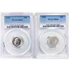 Image 1 : 1952 Set (2) Roosevelt Dime PCGS PR66